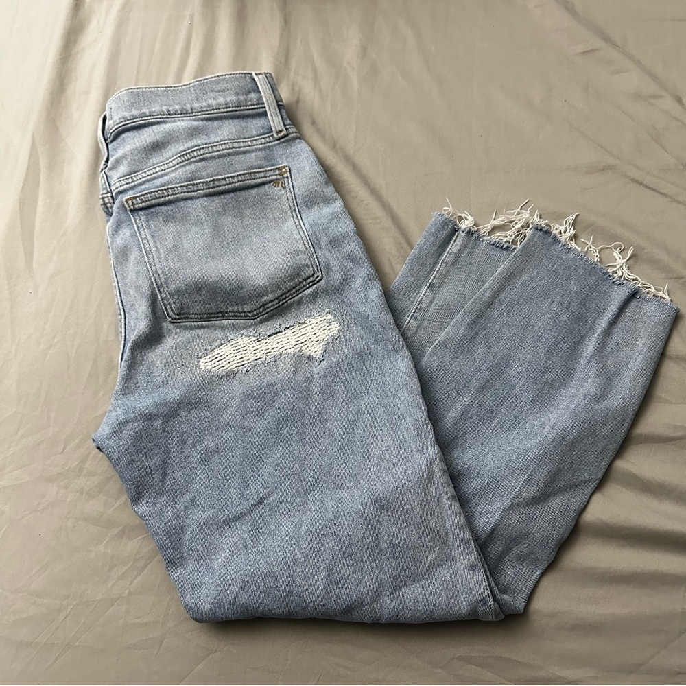 Madewell Light Blue Momjean